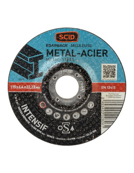 DISQ.EBARB METAUX.GOLD 115X6 SCID 2826