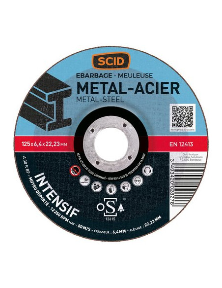 DISQ.EBARB METAUX.GOLD 125X6 SCID 2827
