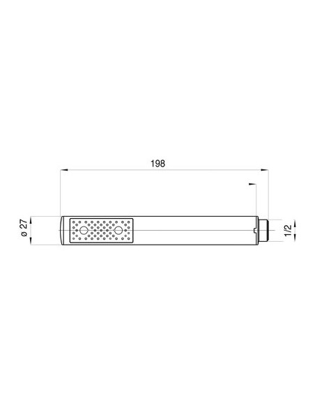 DOUCHETTE ZEN, CHROME BOSSINI B00250000030005
