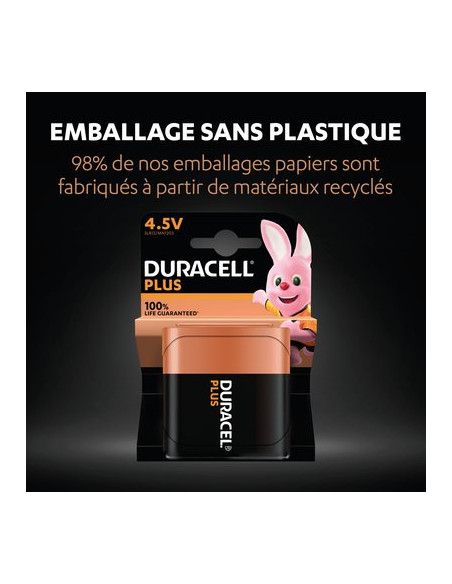 DURACELL PLUS 100% 4,5V X1 DURACELL 5000394146235
