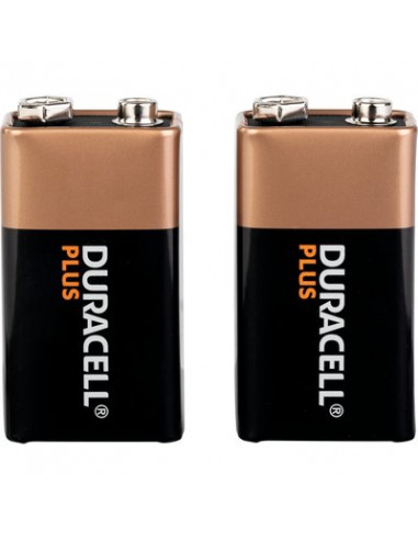 DURACELL PLUS 100% 9V X2 DURACELL 5000394142268