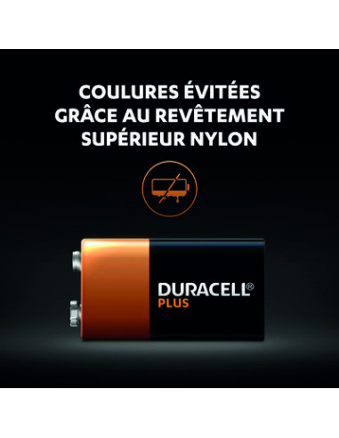 DURACELL PLUS 100% 9V X2 DURACELL 5000394142268