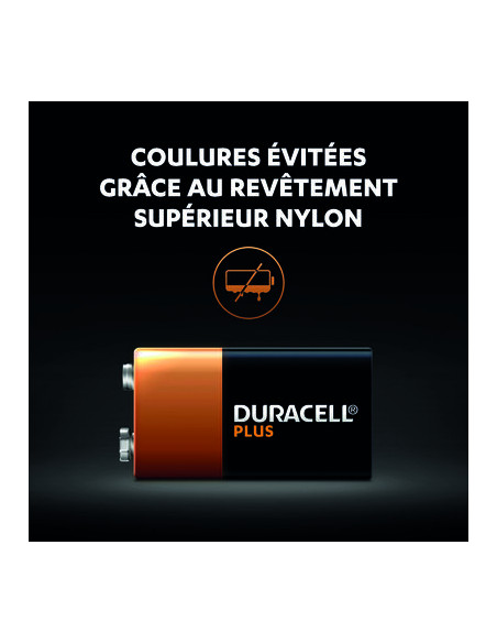 DURACELL PLUS 100% 9V X2 DURACELL 5000394142268