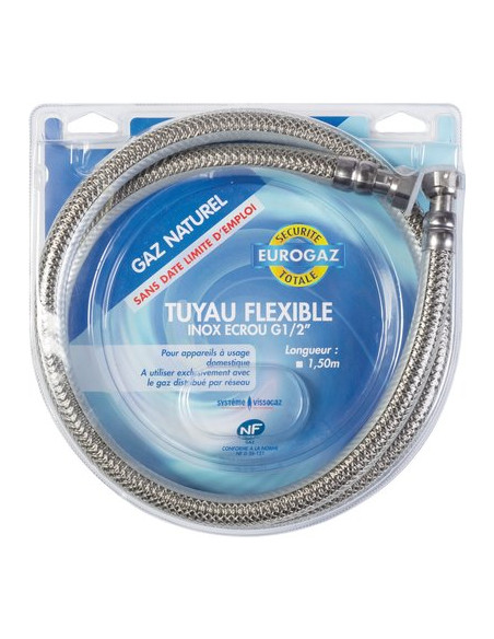 FLEXIBLE GAZ NAT ILLIMIT 0,75M EUROGAZ 21212075