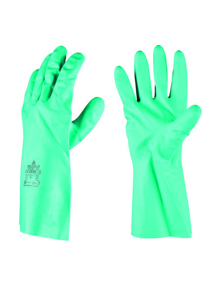 GANT NITRILE VERT 33CM 10/11 DELTA PLUS VE802VE10