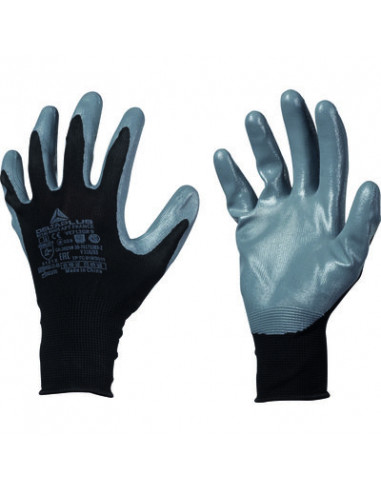 GANT PES END NITRILE GRIS 9 DELTA PLUS VE712GR09