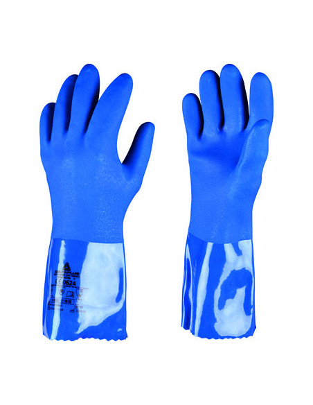 GANT PVC/COTON PETROLIER 10 DELTA PLUS VE780BL10