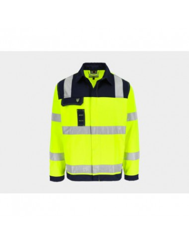 HYDROS PARKA HIGH VIS JN/BL L HEROCK 25MJC1601YENY-L