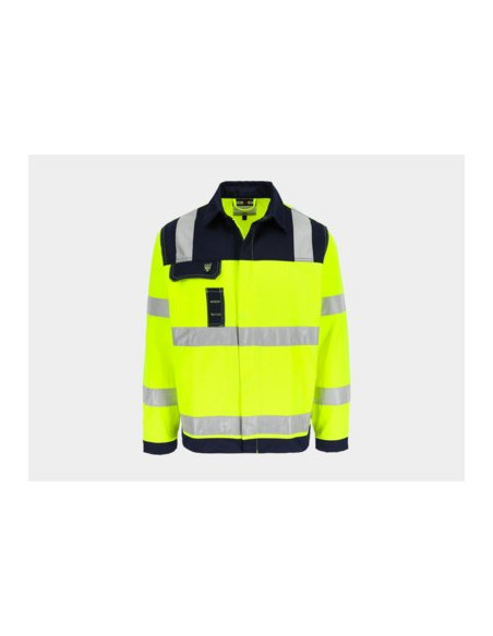 HYDROS PARKA HIGH VIS JN/BL L HEROCK 25MJC1601YENY-L