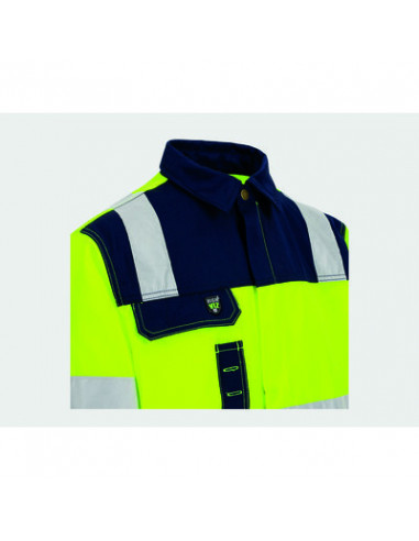 HYDROS PARKA HIGH VIS JN/BL M HEROCK 25MJC1601YENY-M