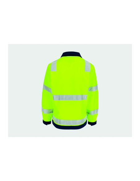 HYDROS PARKA HIGH VIS JN/BL L HEROCK 25MJC1601YENY-L
