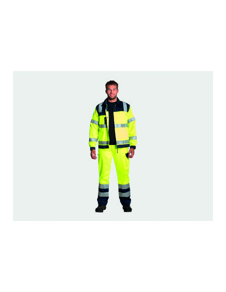 HYDROS PARKA HIGH VIS JN/BL M HEROCK 25MJC1601YENY-M
