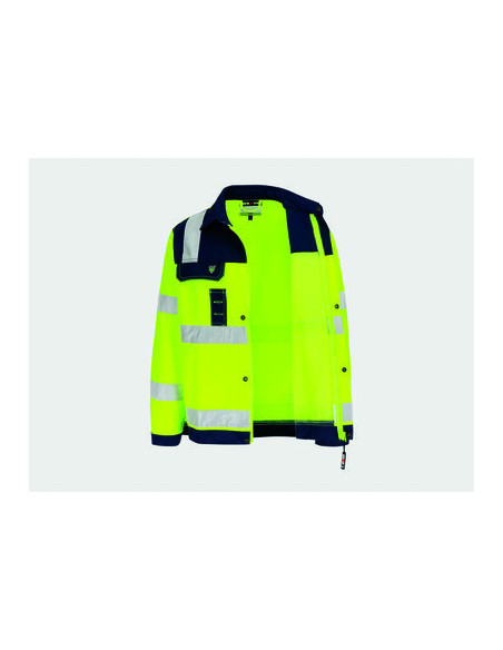 HYDROS PARKA HIGH VIS JN/BL XL HEROCK 25MJC1601YENY-XL
