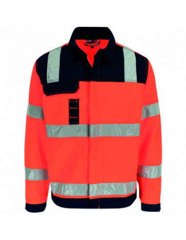 HYDROS PARKA HIGH VIS OR/BL L HEROCK 25MJC1601ORNY-L