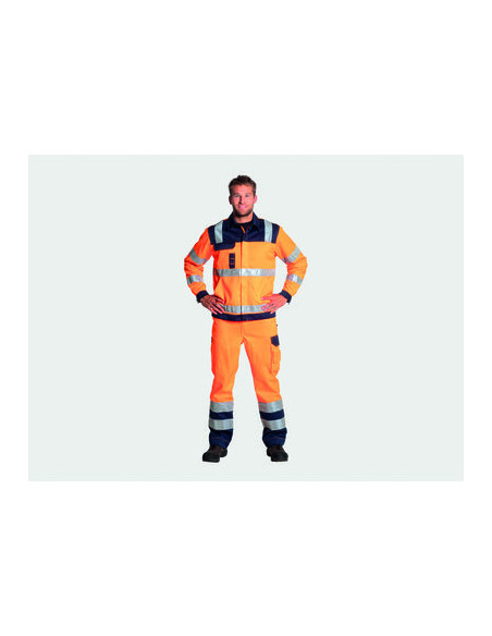 HYDROS PARKA HIGH VIS OR/BL XL HEROCK 25MJC1601ORNY-XL