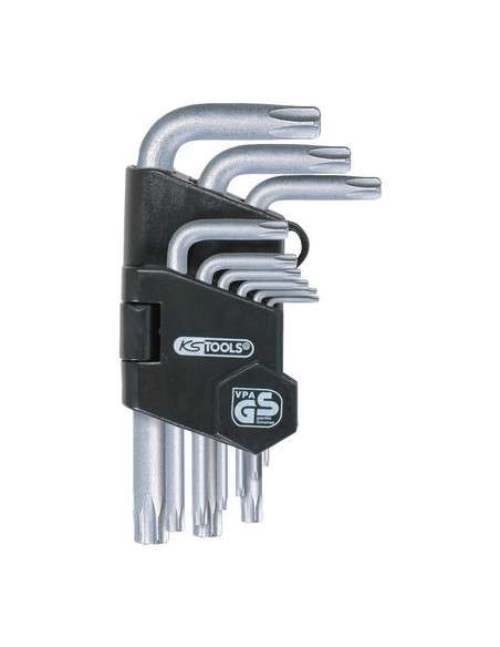 JEU DE 9 CLES MÂLES TORX KS TOOLS 151.2260