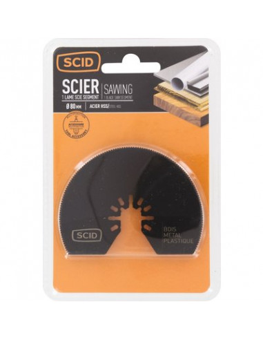 LAME SCIE SEGMENTEE 80MM SCID LAME SCIE SEGMENTEE 80MM