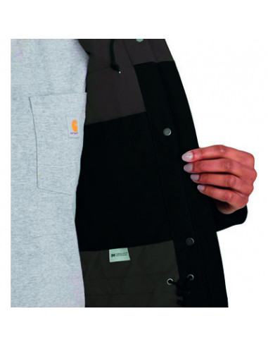 MANT FEMME SUPER DUX BLACK XS CARHARTT S1104926N04XS