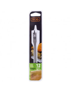 Mèche bois plate diamètre 12 mm SCID 763888 2