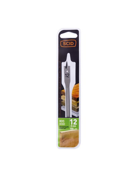 Mèche bois plate diamètre 12 mm SCID 763888