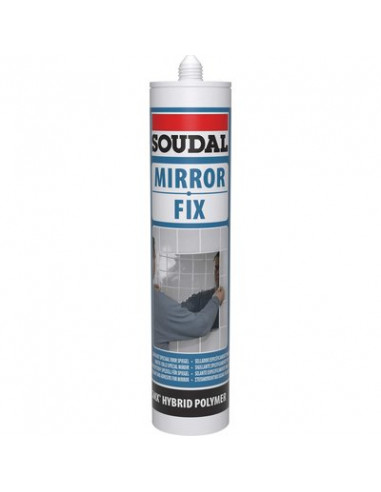 MIRROR FIX BLANC 290ML SOUDAL 132437