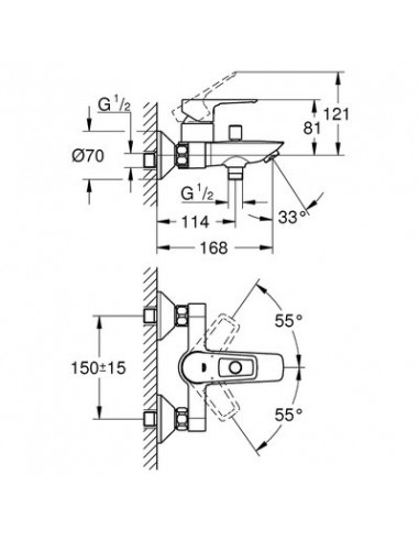 MIT B/D BAULOOP 2020 GROHE 23602001