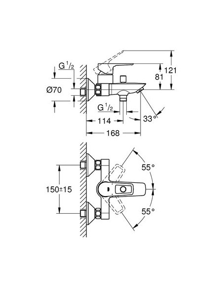 MIT B/D BAULOOP 2020 GROHE 23602001