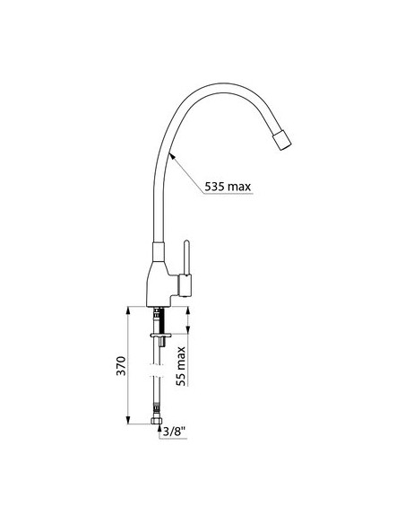 MIT CUISINE FLEXIBLE H535 MAX DELABIE 2526T2