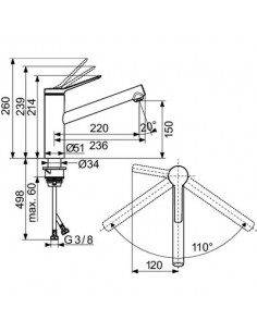 MIT CUISINE ZESIS M33 1J HANSGROHE 74813000 2