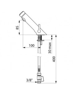 MITIG TEMPO LAVABO TEMPOSOFT 2 DELABIE 742500 2