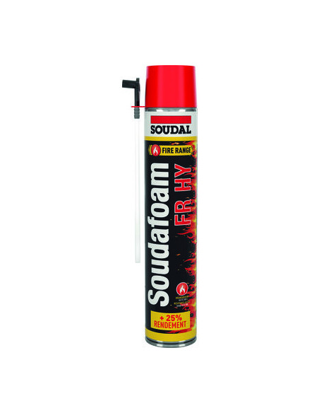 MOUSSE POLYURE.COUPE FEU 750ML SOUDAL 146752