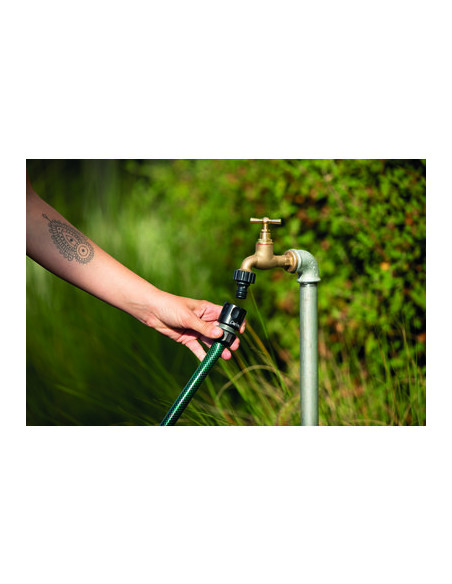 NEZ ROBINET CONNECT 15X21 VG CAP VERT 22424