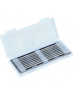 PACK DE 10 FERS DE RABOT BOSCH 2607001292