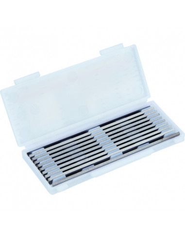 PACK DE 10 FERS DE RABOT BOSCH 2607001292