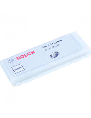 PACK DE 10 FERS DE RABOT BOSCH 2607001292