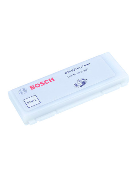 PACK DE 10 FERS DE RABOT BOSCH 2607001292