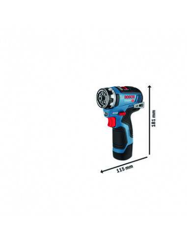 PERC VISS GSR 12V-35FC SOLO BOSCH 06019H3003