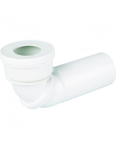 PIPE ORIENTABLE D100 A DECOUP NICOLL PORTWC