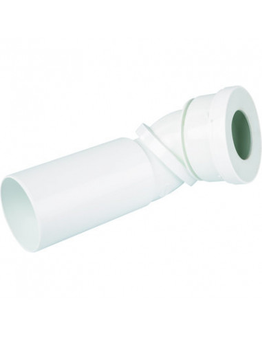 PIPE ORIENTABLE D100 A DECOUP NICOLL PORTWC