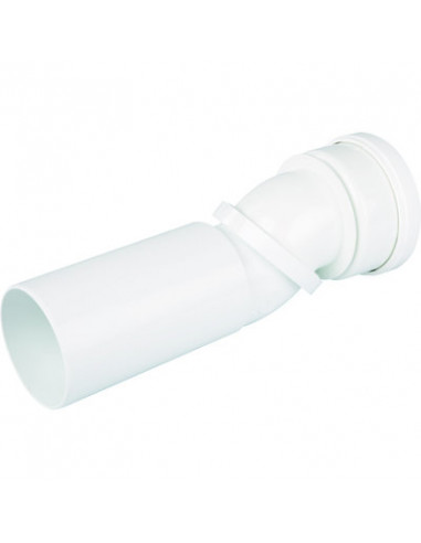 PIPE ORIENTABLE D100 A DECOUP NICOLL PORTWC