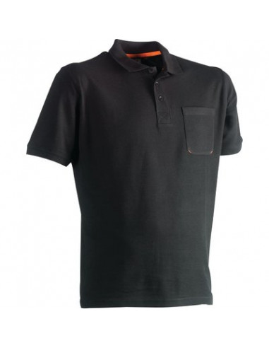 POLO MC LEO UNI NOIR S HEROCK 21MPO0901BK-S
