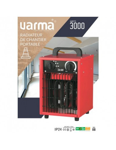 RADIAT.CHANTIER CUBE 3000W VARMA IFH01-30C