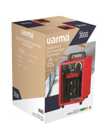 RADIAT.CHANTIER CUBE 3000W VARMA IFH01-30C