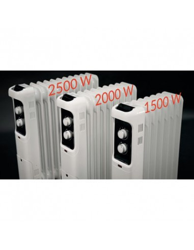 RADIATEUR HUILE 1500W VARMA CY51BB-7 1 500 W