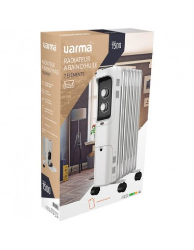 RADIATEUR HUILE 1500W VARMA CY51BB-7 1 500 W