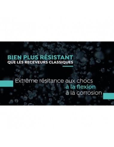 RECEVEUR NOIR 90X90 GAÏA ODYSSEA GT-9090S-BLACK