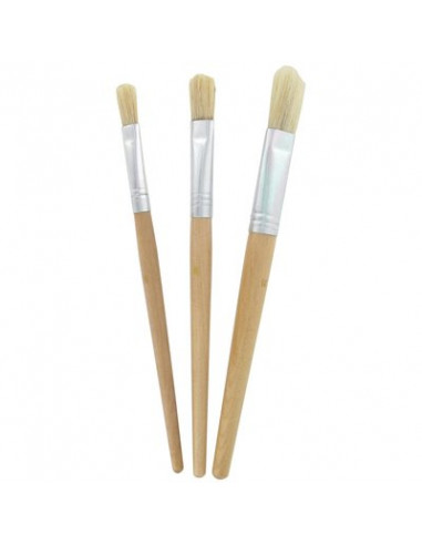 SACH.3 PINCEAUX RACCO.6(10 pièces)/14 OUTIBAT BD147251/1430
