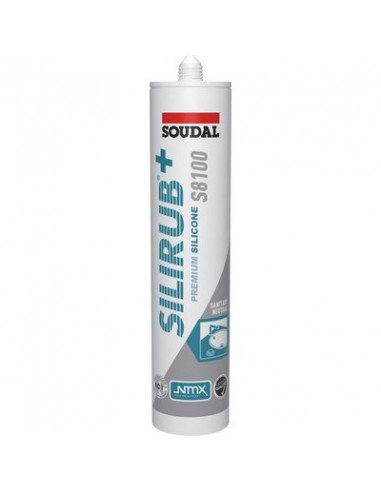 SILIRUB+ S8100 TRANSP. 300ML SOUDAL 134449