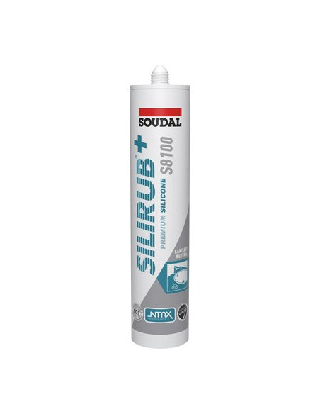 SILIRUB+ S8100 TRANSP. 300ML SOUDAL 134449