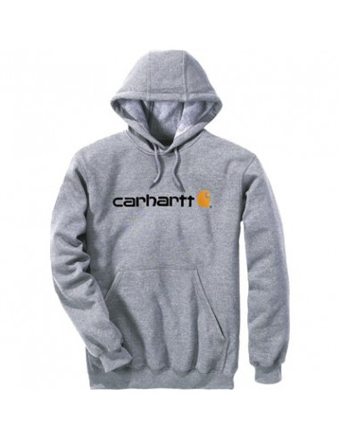 SWEAT CAPU LOGO GRIS CHINE L CARHARTT S1100074034L